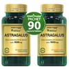 Pachet Astragalus Extract 450mg Echivalent 9000mg 60cps+30cps COSMOPHARM