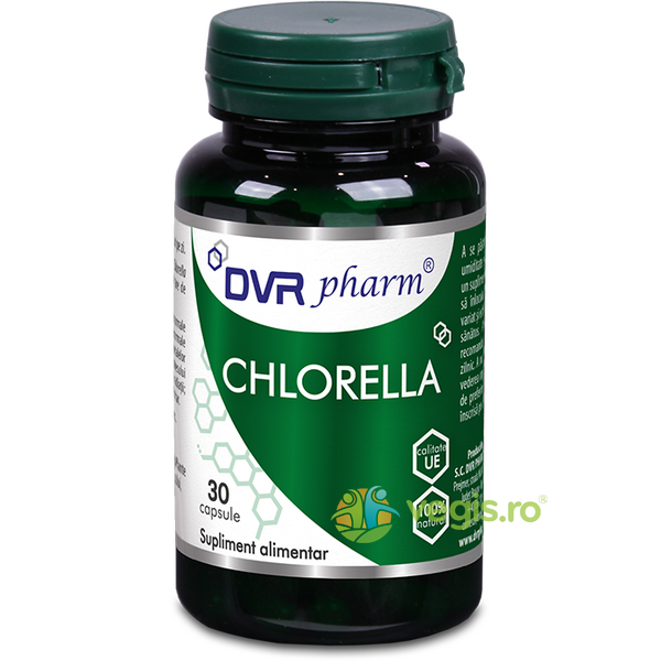Chlorella 30cps, DVR PHARM, Capsule, Comprimate, 1, Vegis.ro
