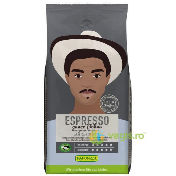 Cafea Espresso Boabe Ecologica/Bio 250g, RAPUNZEL, Cafea, 1, Vegis.ro