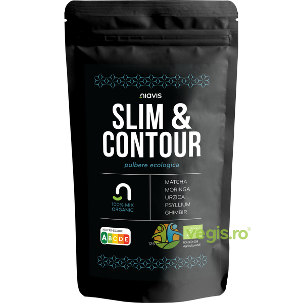 Slim & Contour - Mix Ecologic/Bio 125g, NIAVIS, Pulberi & Pudre, 2, Vegis.ro