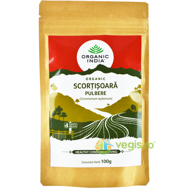 Scortisoara Pulbere Ecologica/Bio 100g, ORGANIC INDIA, Condimente, 1, Vegis.ro