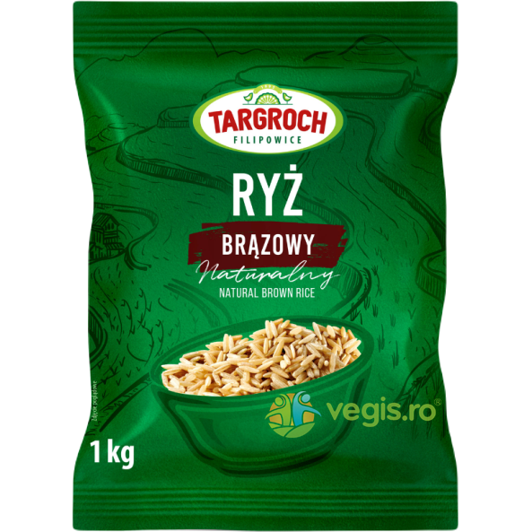 Orez Brun Natural 1kg, TARGROCH, Cereale boabe, 1, Vegis.ro