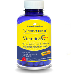 Vitamina C Forte 400mg 120cps HERBAGETICA