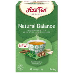 Ceai Natural Balance cu Shiitake si Lemongrass Ecologic/Bio 17dz YOGI TEA