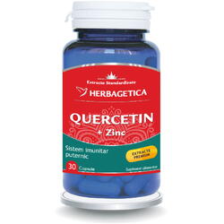 Quercetin + Zinc 30cps HERBAGETICA