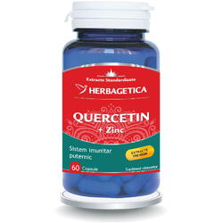Quercetin + Zinc 60cps HERBAGETICA