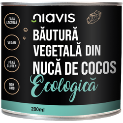 Bautura Vegetala din Nuca de Cocos Ecologica/Bio 200ml NIAVIS