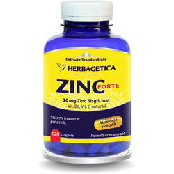 Zinc Forte 120cps HERBAGETICA