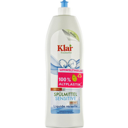 Detergent Lichid Sensitiv pentru Vase Ecologic/Bio 1 L KLAR