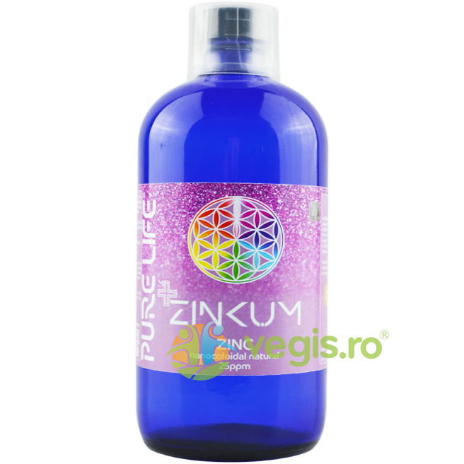 Zinc Nanocoloidal Natural ZINKUM 25ppm 480ml