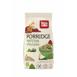 Porridge Express cu Matcha si Spirulina fara Gluten Ecologic/Bio 350g LIMA