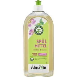 Detergent de Vase cu Trandafir Salbatic si Melissa Ecologic/Bio 1L ALMAWIN