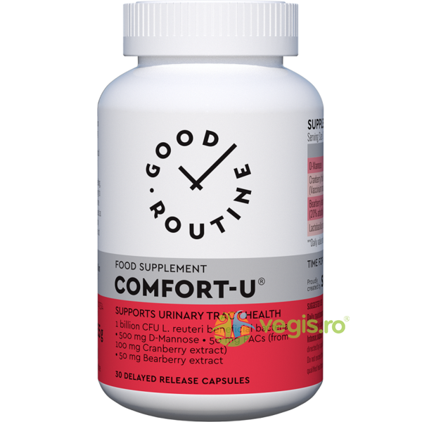 Pachet C Your Immunity 30cps vegetale + Comfort-U 30cps Secom,, GOOD ROUTINE, Capsule, Comprimate, 3, Vegis.ro