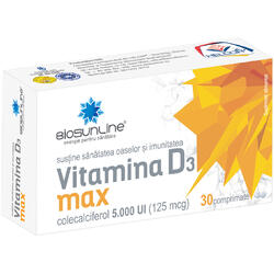 Vitamina D3 Max 30cpr BIOSUNLINE