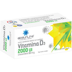 Vitamina D3 2000ui 60cpr BIOSUNLINE