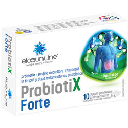 Probiotix Forte 10cps gastrorezistente BIOSUNLINE