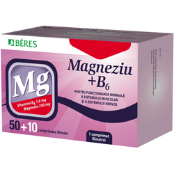 Magneziu + B6 50cpr+10cpr BERES