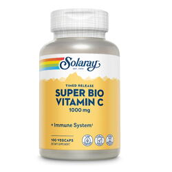 Super Bio Vitamin C 100cps vegetale Secom, SOLARAY