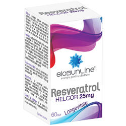 Resveratrol 25mg 60cpr BIOSUNLINE
