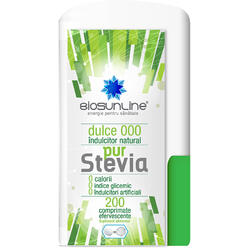Pur Stevia - Indulcitor Natural 200cpr BIOSUNLINE