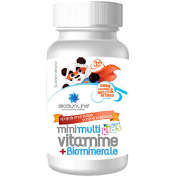 Mini Multi Vitamine + Biominerale 30cpr masticabile BIOSUNLINE