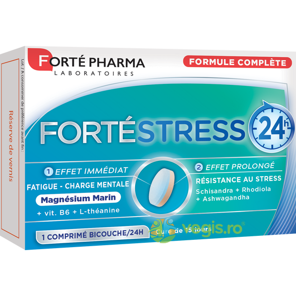 Forte Stress 24h 15cpr, FORTEPHARMA, Capsule, Comprimate, 1, Vegis.ro