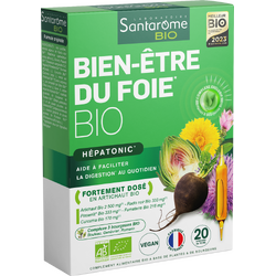Hepatonic Ecologic/Bio 20fiole SANTAROME