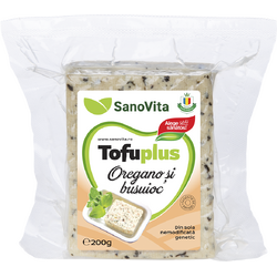 Tofu cu Busuioc si Oregano (Sterilizat) 200g SANOVITA
