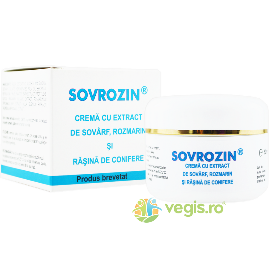 Crema Cu Extract De Sovarf, Rozmarin Si Conifere Sovrozin 50ml