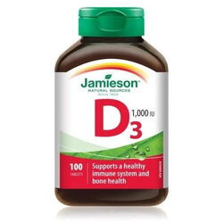 Vitamina D3 1000UI 100cpr JAMIESON
