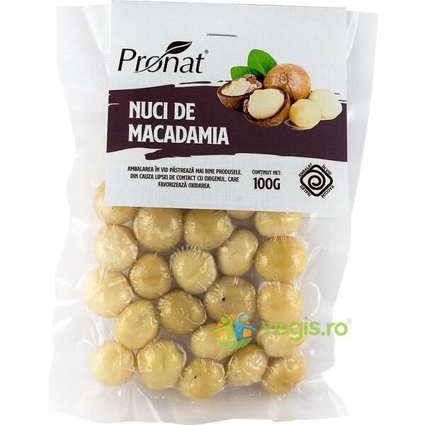 Nuci de Macadamia Crude 100g, PRONAT, Nuci, Seminte, 1, Vegis.ro