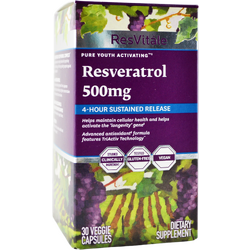 Resveratrol 500mg si Quercetina 40mg ResVitale 30cps GNC
