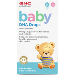 Picaturi cu DHA pentru Bebelusi Milestones Baby 60ml GNC