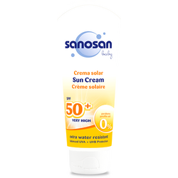 Crema Protectie Solara SPF 50+ pentru Bebelusi 75ml SANOSAN
