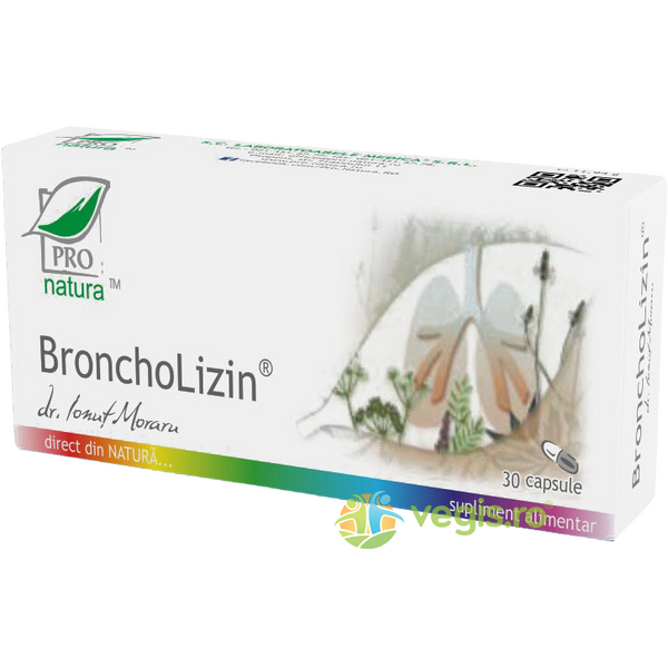 Broncholizin 30cps, MEDICA, Remedii Capsule, Comprimate, 1, Vegis.ro