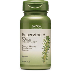 Huperzina A Herbal Plus 50mcg 50cps vegetale GNC