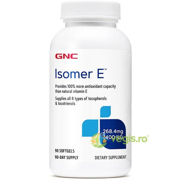 Isomer E (Vitamina E) 400ui 90cps moi, GNC, Capsule, Comprimate, 1, Vegis.ro