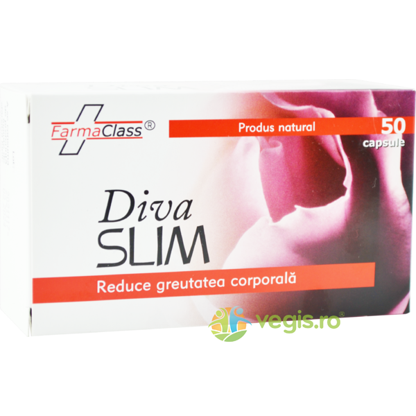Diva Slim 50cps, FARMACLASS, Capsule, Comprimate, 1, Vegis.ro