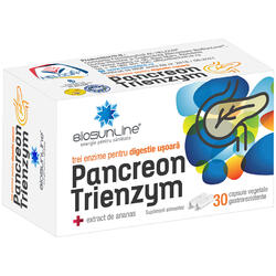 Pancreon Trienzym 30cps vegetale BIOSUNLINE