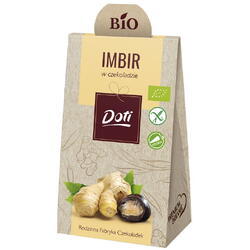Ghimbir in Ciocolata Amaruie fara Gluten Ecologic/Bio 50g DOTI