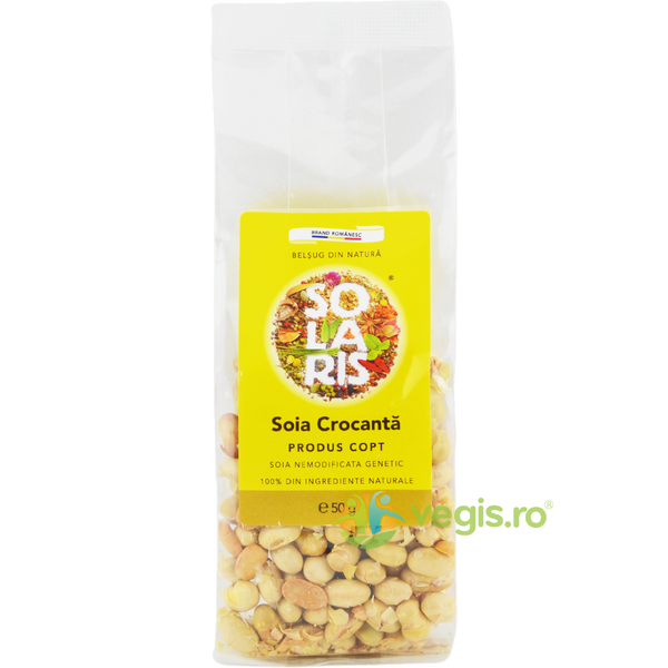 Soia Crocanta 50g, SOLARIS, Cereale boabe, 1, Vegis.ro