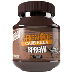 Crema Proteica Tartinabila cu Aroma de Ciocolata cu Lapte Grenade Carb Killa 360g GNC