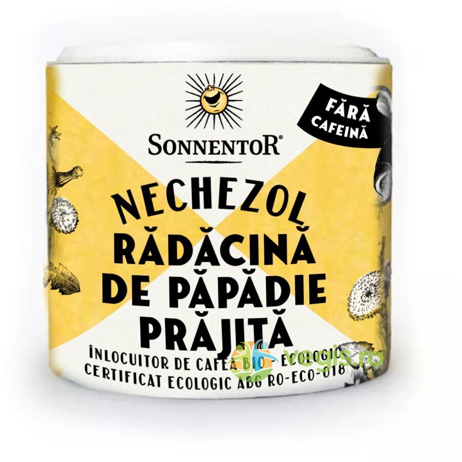 Nechezol - Radacina de Papadie Prajita (Inlocuitor Cafea) Ecologic/Bio 75g