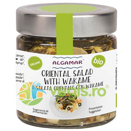 Salata Orientala cu Alge Wakame Ecologica/Bio 180g