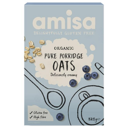 Porridge din Ovaz fara Gluten Ecologic/Bio 325g AMISA