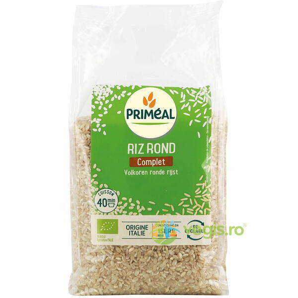 Orez Rotund Integral Ecologic/Bio 1kg, PRIMEAL, Cereale boabe, 2, Vegis.ro