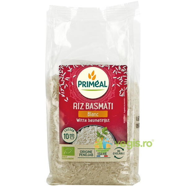 Orez Basmati Alb Ecologic/Bio 500g, PRIMEAL, Cereale boabe, 2, Vegis.ro