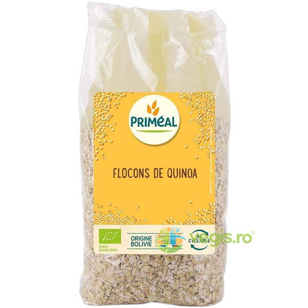 Fulgi de Quinoa Ecologici/Bio 500g, PRIMEAL, Fulgi, Musli, 2, Vegis.ro