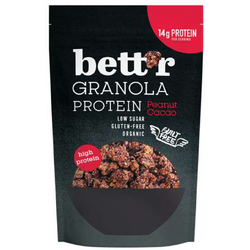 Granola Proteica cu Alune si Cacao fara Gluten Ecologica/Bio 300g BETTR