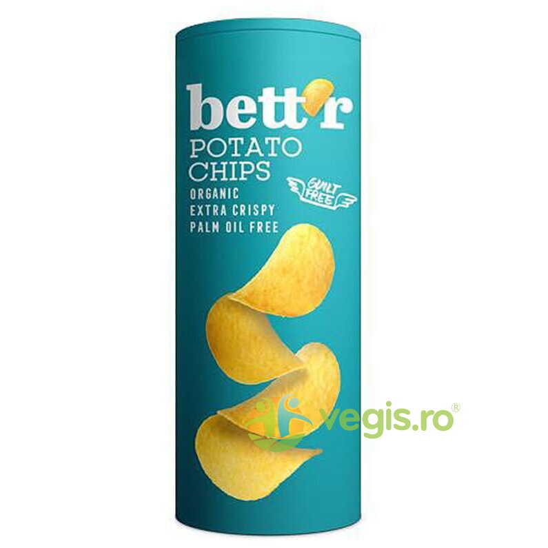 Chips-uri din Cartofi Ecologice/Bio 160g 160g Alimentare